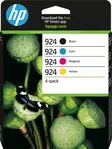HP 924 CMYK NELIVÄRIPAKKAUS - HP-mustesuihkuvärit - 196548697526 - 1