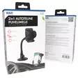 WAVE 2-IN-1 AUTOTELINE PUHELIMELLE - Telineet puhelimelle ja tabletille - 6418312177466 - 1