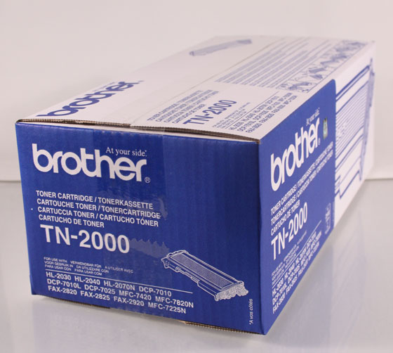 BROTHER TN-2000 MUSTA LASERVÄRIKASETTI - Brother-laservärit - 4977766630726 - 1
