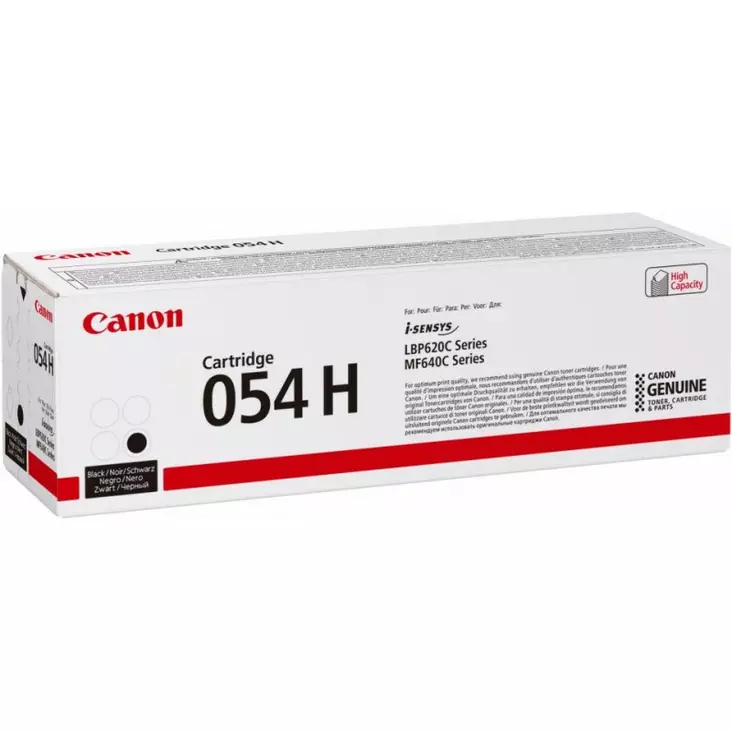 CANON 054H MUSTA LASERVÄRIKASETTI - Canon-laservärit - 4549292124576 - 1