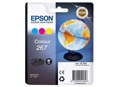 EPSON 267 KOLMIVÄRIMUSTEPATRUUNA - Epson-mustesuihkuvärit - 8715946541846 - 1