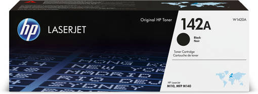 HP 142A W1420A MUSTA LASERVÄRIKASETTI - HP-laservärit - 194850740626 - 1