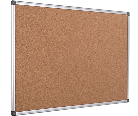 MAYA KORKKITAULU 90X60CM ALUMIINIKEHYS - Korkki-, pellava- ja liitutaulut - 5603750420316 - 1