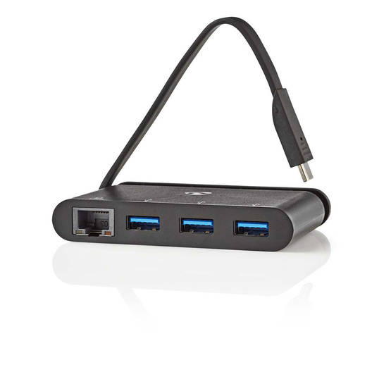 NEDIS TCARF210BK USB-SOVITIN, USB 3.1 - USB-jakajat ja muistikortinlukijat - 5412810292646 - 1