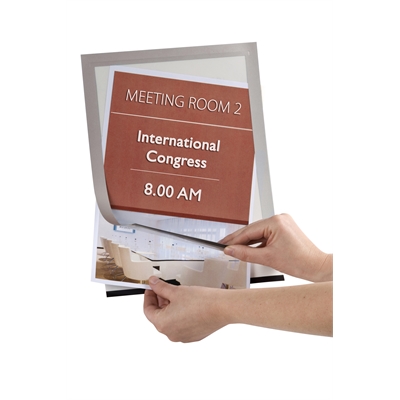 Q-CONNECT INFOTASKU A4 HOPEA - Muovitaskut - 5705831223516 - 1