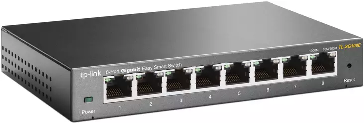 TP-LINK TL-SG108E 8-PORTTINEN KYTKIN - Kytkimet - 6935364021856 - 1