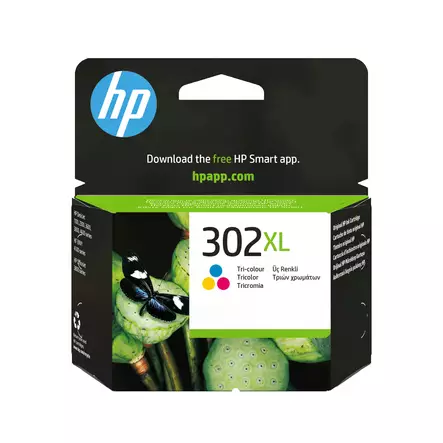 HP 302XL KOLMIVÄRIMUSTEPATRUUNA - HP-mustesuihkuvärit - 199485238807 - 1
