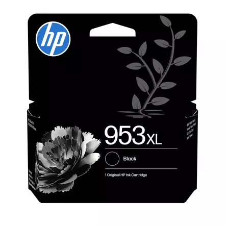 HP 953XL MUSTA / BLACK VÄRIPATRUUNA - HP-mustesuihkuvärit - 199764693907 - 1
