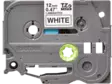 BROTHER TZE-231 12MM BLACK/WHITE 8M - Brother-teipit - 4977766685177 - 3