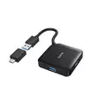 HAMA 4-PORTTINEN USB-JAKAJA / HUB - USB-jakajat ja muistikortinlukijat - 4047443436887 - 1