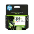 HP 302XL KOLMIVÄRIMUSTEPATRUUNA - HP-mustesuihkuvärit - 199485238807 - 1