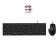 RAPOO NX8020 LANGATON NÄPPÄIMISTÖ+HIIRI - Näppäimistöt - 6940056123237 - 1