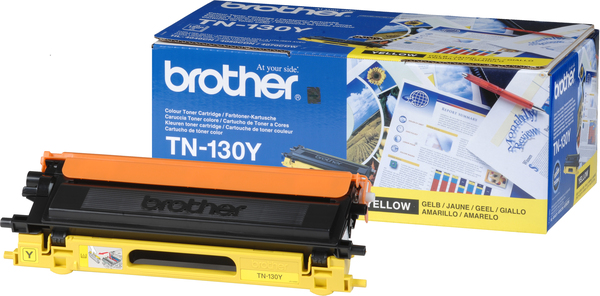 BROTHER TN-130Y YELLOW LASERVÄRIKASETTI - Brother-laservärit - 4977766648127 - 1