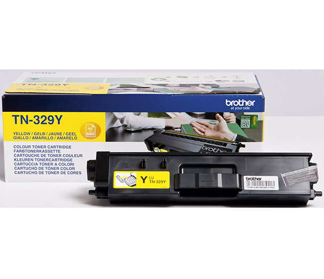 BROTHER TN-329Y YELLOW LASERVÄRI - Brother-laservärit - 4977766735087 - 1