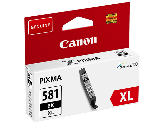 CANON CLI-581XL BK MUSTA VÄRIPATRUUNA - Canon-mustesuihkuvärit - 4549292086997 - 1