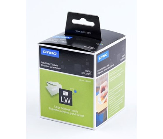 DYMO S0722400 OSOITETARRA VALKOINEN - Dymo-teipit - 5411313990127 - 1