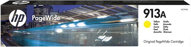 HP 913A KELTAINEN ALKUPERÄINEN - HP-mustesuihkuvärit - 889296544647 - 1