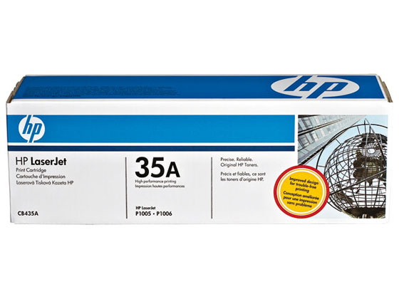 HP CB435A 35A MUSTA LASERVÄRIKASETTI - HP-laservärit - 882780905207 - 1