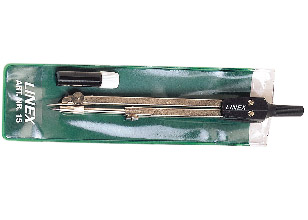 LINEX COMPASS 15 KOULUHARPPI 140MM - Viivaimet - 5701221106827 - 1