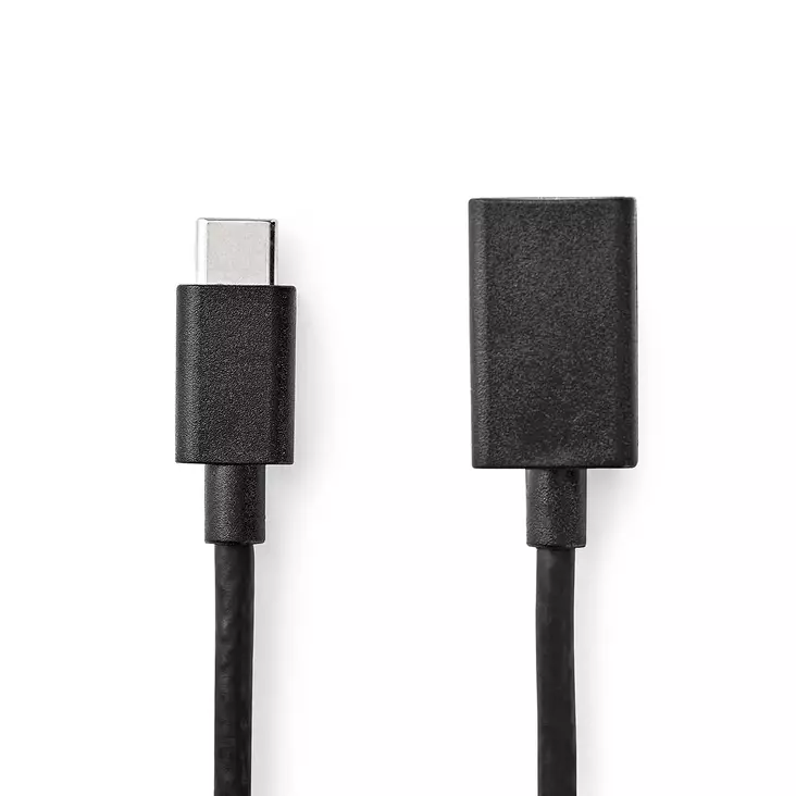 NEDIS USB-C - USB-A ADAPTERI, 15 CM - Adapterit ja jakajat - 5412810289127 - 1