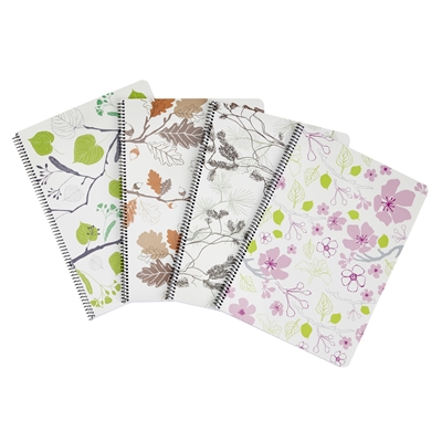 PAPERIPISTE NATURE KIERREVIHKO A6/40 - Vihkot ja lehtiöt - 6416344003647 - 1