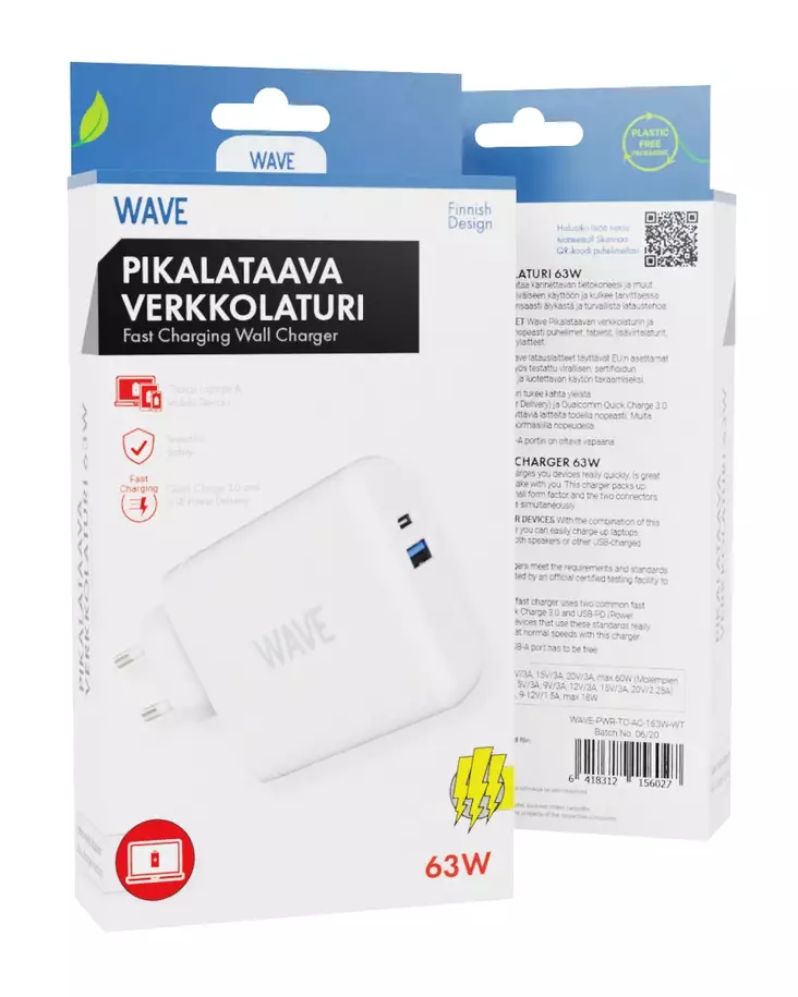 WAVE 63W PIKALATAAVA VERKKOLATURI - Verkkolaturit - 6418312156027 - 1