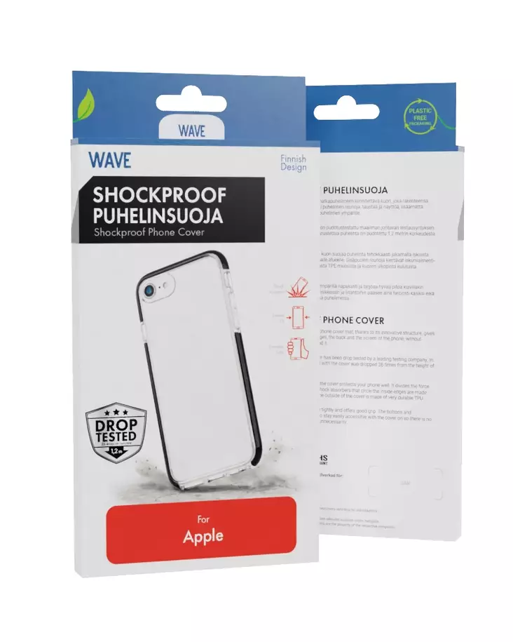 WAVE SUOJAKUORI APPLE IPHONE 13 MINI - Suojakuoret, Apple - 6418312161267 - 1