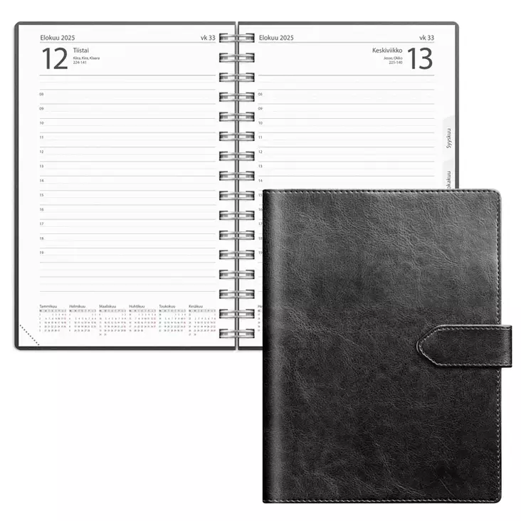 BURDE PÄIVÄKIRJA 2025 VUOSIKALENTERI - Kalenterit - 7333420582157 - 1