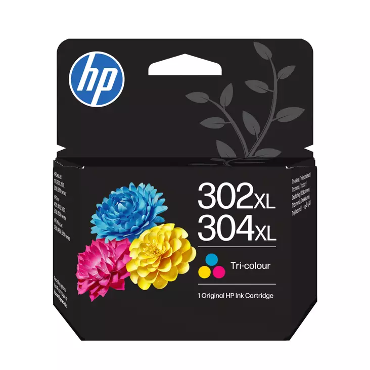 HP 302XL / 304XL KOLMIVÄRIPATRUUNA - HP-mustesuihkuvärit - 199764139627 - 1