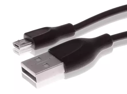 INSMAT MICROUSB-KAAPELI, MUSTA, 2M - Lataus- ja datakaapelit - 6430049021898 - 1