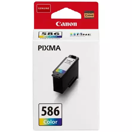 CANON CL-586 KOLMIVÄRIMUSTEPATRUUNA - Canon-mustesuihkuvärit - 4549292223408 - 1