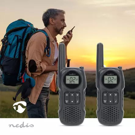 NEDIS WLTK1050BK RADIOPUHELINPARI - Radiopuhelimet - 5412810448838 - 2