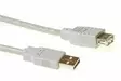 ADDON USB 2.0 JATKOKAAPELI, 3M - Oheislaitekaapelit - 8716065188738 - 1