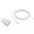 ENJOY APPLE LIGHTNING VERKKOLATURI 2.4A - Verkkolaturit - 6438195014108 - 1
