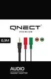QNECT 3.5MM UROS - 2X 3.5MM NAARAS - Adapterit ja jakajat - 5706470088498 - 1