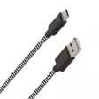 WAVE PUNOTTU DATAKAAPELI USB-C 1.5M - Lataus- ja datakaapelit - 6418312154498 - 2