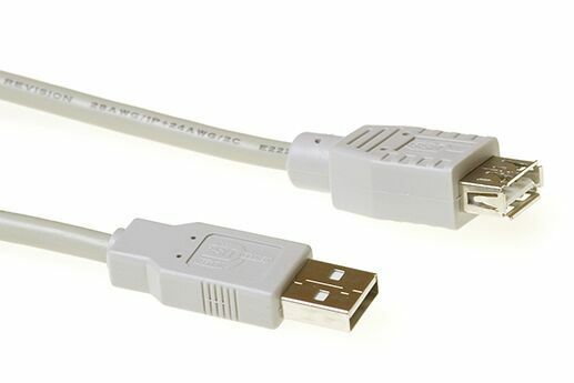 ADDON USB 2.0 JATKOKAAPELI, 3M - Oheislaitekaapelit - 8716065188738 - 1