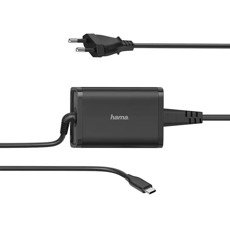 HAMA USB-C KANNETTAVAN LATURI 65W - Kannettavan tietokoneen laturit - 4047443426628 - 1