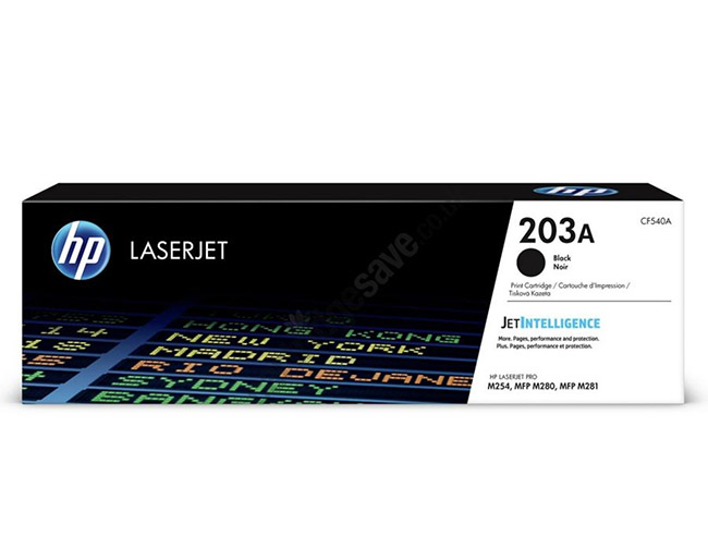 HP 203A CF540A MUSTA LASERVÄRIKASETTI - HP-laservärit - 190781107088 - 1
