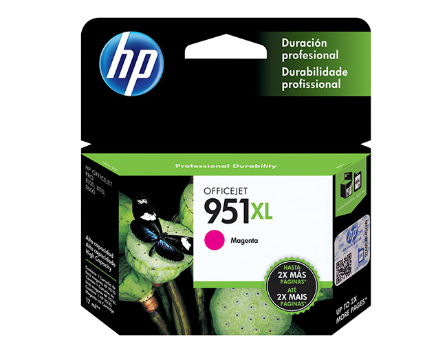 HP 951XL MAGENTA OFFICEJET VÄRIPATRUUNA - HP-mustesuihkuvärit - 886111748938 - 1