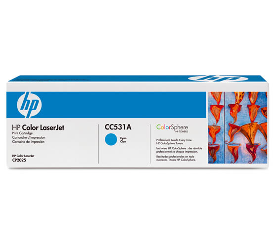 HP CC531A 304A CYAN LASERVÄRIKASETTI - HP-laservärit - 883585301508 - 1