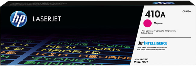 HP CF413A 410A MAGENTA LASERVÄRIKASETTI - HP-laservärit - 888793807538 - 1
