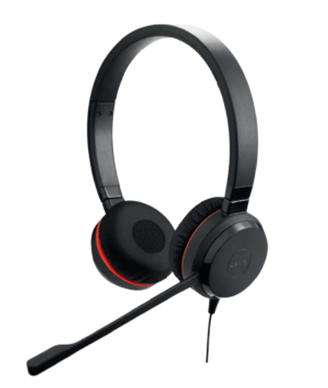 JABRA EVOLVE 20 SE MS STEREO HEADSET - Headsetit - 5706991021158 - 1