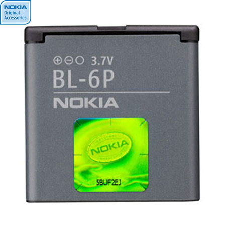 NOKIA BL-6P LI-ION AKKU 3.7V, 830 MAH - Puhelimen akut - 6417182775468 - 1