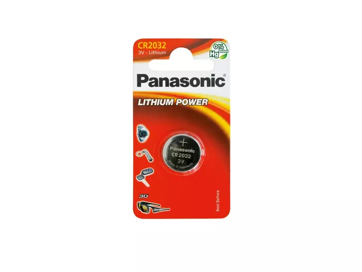 PANASONIC CR2032 3V LITHIUM NAPPIPARISTO - Paristot ja akkuparistot - 5019068085138 - 1