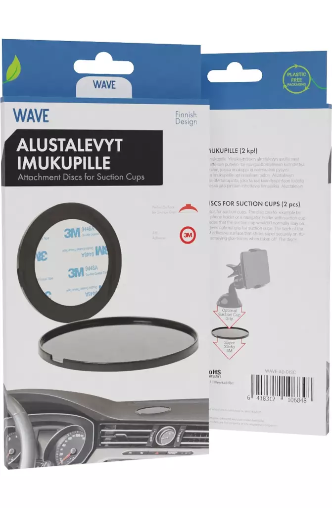 WAVE YLEISMALLINEN 8CM IMUKUPPIALUSTA - Telineet puhelimelle ja tabletille - 6418312106848 - 1