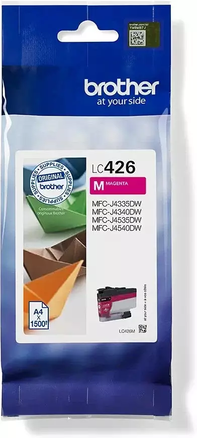 BROTHER LC426M MAGENTA VÄRIPATRUUNA - Brother-mustesuihkuvärit - 4977766809498 - 1