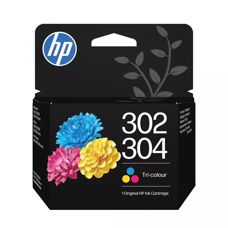 HP 302 / 304 KOLMIVÄRIMUSTEPATRUUNA - HP-mustesuihkuvärit - 199764139528 - 1