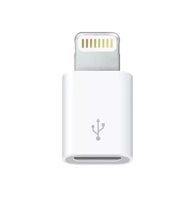 APPLE LIGHTNING - MICROUSB ADAPTERI - Lataus- ja datakaapelit - 885909627479 - 1