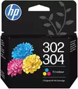 HP 302 / 304 KOLMIVÄRIMUSTEPATRUUNA - HP-mustesuihkuvärit - 199764139559 - 1